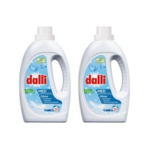 Dalli Alerjisi Olanlar Ve Hassas Cilde Sahip Kişiler İçin Sıvı Çamaşır Deterjanı 1,1 Lt 20 Yıkama 2'li Set