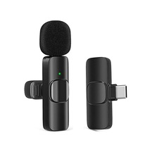 Type-c Girişli Telefon Uyumlu Kablosuz Mikrofon Bluetooth Röporta