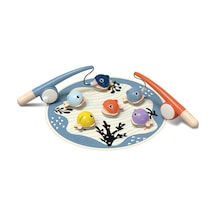 Topbright - 1210962022de00001 - Eğitim Manyetik Balıkçılık Oyunu Balık Tutma, Ahşap, Çocuklar İçin, 2 Yaşında, Balık Tutma Oyunu, Montessori, Plaj İçi