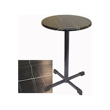 Bistro Masa Halley - Werzalit, Wermodin Ve Allzalit Tabla 60 Cm Çap - Palazzo Çok Renkli