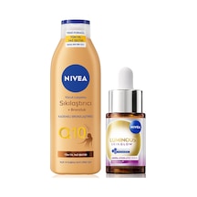 Tr Luminous630 Skin Glow Anında Aydınlatıcı Serum 15ml Ve Q10 Sıkılaştırıcı Brozluk Vücut Losyonu 250ml