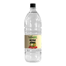 Happy Life Beyaz Sirke 2l Doğal Fermente, Mutfak Ve Temizlik İçin Çok Amaçlı