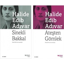 Can Yayınları Halide E. Adıvar Sinekli Bakkal Ve Ateşten Gömlek 2 Kitap Set