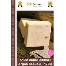 Argansabunu %100 Doğal Güzel Kokulu El Yüz Saç Vücut Orijinal Bitkisel Argan Sabunu 120g - 1 Adet Karışık