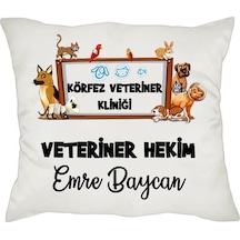 Veterinere Hediye Isimli Yastık