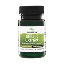 Takviye Swanson Nutrition Shilajit Extract 100 Mg 30 Kapsül Gıda Takviye