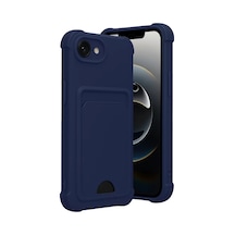 Newface Apple İphone 16e Kelvin Kartvizitli Silikon - Lacivert