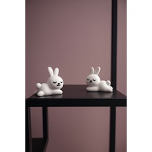 Uykucu Küçük Tavşan - Bunny Nap Time Tavşan Süs Dekor Obje 1 Adet