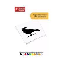 Karga Sticker Oto Motor Laptop Duvar Folyo Sticker 15 X 15 Cm