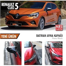 Renault Clio 5 2019 Sonrası Batman Yarasa Ayna Kapağı Piano Black