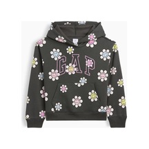 Gap Koyu Gri Kız Çocuk Relaxed Gap Logo Sweatshirt