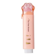 Pati Silgi Pvc Kırtasiye Hediyelik Gift Kedi Pençe Turuncu Kurşu