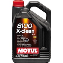 Motul 8100 X-Clean C3 SAE 5W-40 Motor Yağı 4 L