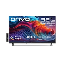 Onvo 32OVF4000AH Frameless HD 32" 82 Ekran Uydu Alıcılı Android Smart LED TV