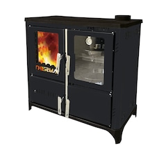 Thermall T-25 Petra Yatay Şömine Fırınlı İç Mekan Sobası