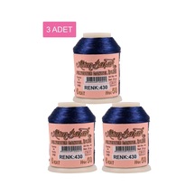 Jenerik 3 Adet Altınbaşak Oya Ve Dantel İpi 20 Gr - Royaleks - No: 430
