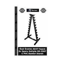Özel Üretim Aktif Yaşam Ev Sporu Gelişim Rk-2067 C Pvc Dambıl Standı