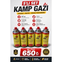 Kamp Ocağı 5'li Set
