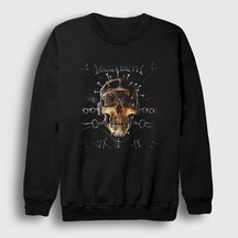Presmono Unisex Nails Megadeth Sweatshirt Siyah