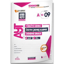 2026 Ayt ÖSYM Tüm Arşivi Karma Kara Kutu Çıkmış Soru Türkiye Geneli D. Çözümlü Deneme 10/9.kitapçık