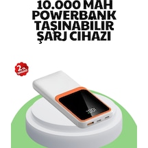 10000 Mah Hızlı Şarj Destekli Powerbank Hafif, Kompakt Ve Güvenli - Lisinya