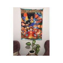 Anime One Piece Desenli Tasarım Duvar Halısı