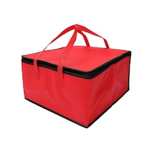 1 Adet Yalıtımlı Piknik Çantası Taşınabilir Soğutucu Çanta Isı Korumalı Piknik Çantası Kırmızı Çok Renkli