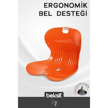 Ergonomik Bel Desteği Turuncu Turuncu Turuncu