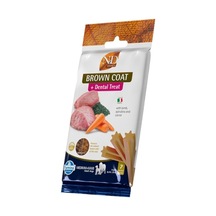 Dental Treat Brown Coat Kuzu Etli & Havuç & Spirulina Medium Köpek Ödülü 60 Gr