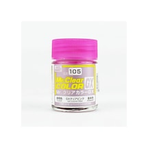 Mr.hobby Gx-105, 18 Ml. Clear Pink Mr.clear Color Maket Boyası Standart