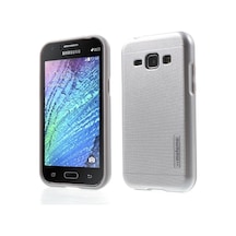 Samsung Uyumlu Galaxy J1 Ace Kılıf Motomo Sert Arka Kapak Gri