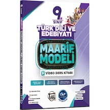 Çap Yayınları 9. Sınıf Türk Dili Ve Edebiyatı Maarif Video Ders Kitabı