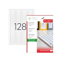 Tanex Tw-2096 Laser Etiket 43.2X8.5 MM