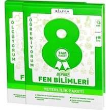 8. Sınıf Fen Bilimleri Depar Yeterlilik Paketi Bilfen Yayıncılık
