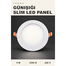 Onerous Günışığı Led Işık, 9w, 220v Sarı