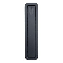Zxx 978 Sürme Kapı Alından Çekilen Gömme Kulp 96 Mm Siyah Renk 16 X 2.5 Cm