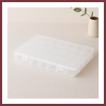 Storeşahin 28 Bölmeli Organizer Kutusu - Plastik Şeffaf Kapak Shn0720