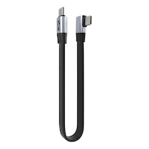 Vcom Cu582ra-2.0 Type-c Usb4 V2 90 Derece Düz 2.0m Şarj Kablosu