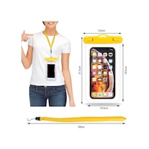 Su Geçirmez Telefon Kılıfı Universal Waterproof Kılıf Askılı Deniz, Havuz, Tatil İçin Dayanıklı Koruma