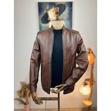 Always Leather Usta İşi Özel Dikim %100 Hakiki Deri 1803340012 Bordo