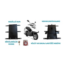 Active 50 Ve 125 Kızaklı Kurye Paket Çanta Demiri
