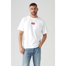 Levi's Erkek Bisiklet Yaka Beyaz T-shirt - A9440-0002 Beyaz
