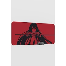 Akame Ga Kill Anime V1 - 90x40 Xxl Gaming Kauçuk Kaymaz Taban Mouse Pad Fare Altlığı