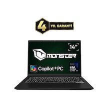 Monster Huma H4 V7.3.6 Ultra X7 358H 32 GB 2 TB SSD B390 14" W11H Dizüstü Bilgisayar