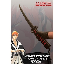 Kazanova Design Ichigo Kurosaki Katlanabilir Katana Figür 98 Cm 2. Versiyon Bleach Anime Cosplay