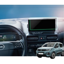 Opel Combo 2024-2026 Uyumlu 10" Multimedya 9h Nano Ekran Koruyucu Şeffaf