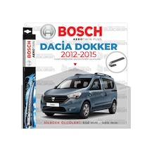 Dacia Dokker Muz Silecek Takımı 2012-2015 Bosch Aerotwin