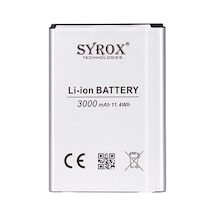 Syrox Lg G3 / G3 Stylus Batarya 3000 Mah B170