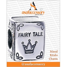 Masal Kitabı Charm Gümüş