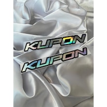 Kupon Hologram Sticker 2 Adet Oto Moto Aksesuar